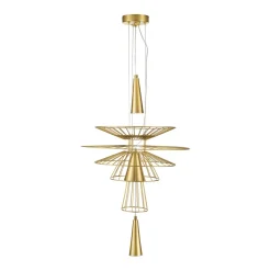 Lampa wisząca SUSSO S złota 40 cm