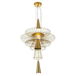 Lampa wisząca SUSSO S złota 40 cm