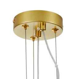 Lampa wisząca SUSSO S złota 40 cm