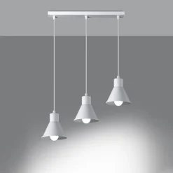 Lampa wisząca TALEJA 3 biała [E27]
