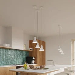 Lampa wisząca TALEJA 3 biała [E27]