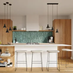 Lampa wisząca TALEJA 1 czarna [E27]