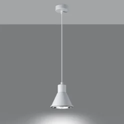 Lampa wisząca TAZILA 1 biała [ES111]