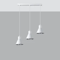 Lampa wisząca TAZILA 3 biała [ES111]