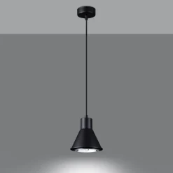 Lampa wisząca TAZILA 1 czarna [ES111]