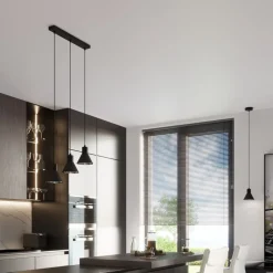 Lampa wisząca TAZILA 1 czarna [ES111]