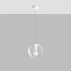 Lampa wisząca TITRAN 1 biała