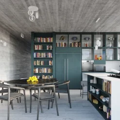 Lampa wisząca TITRAN 3 biała