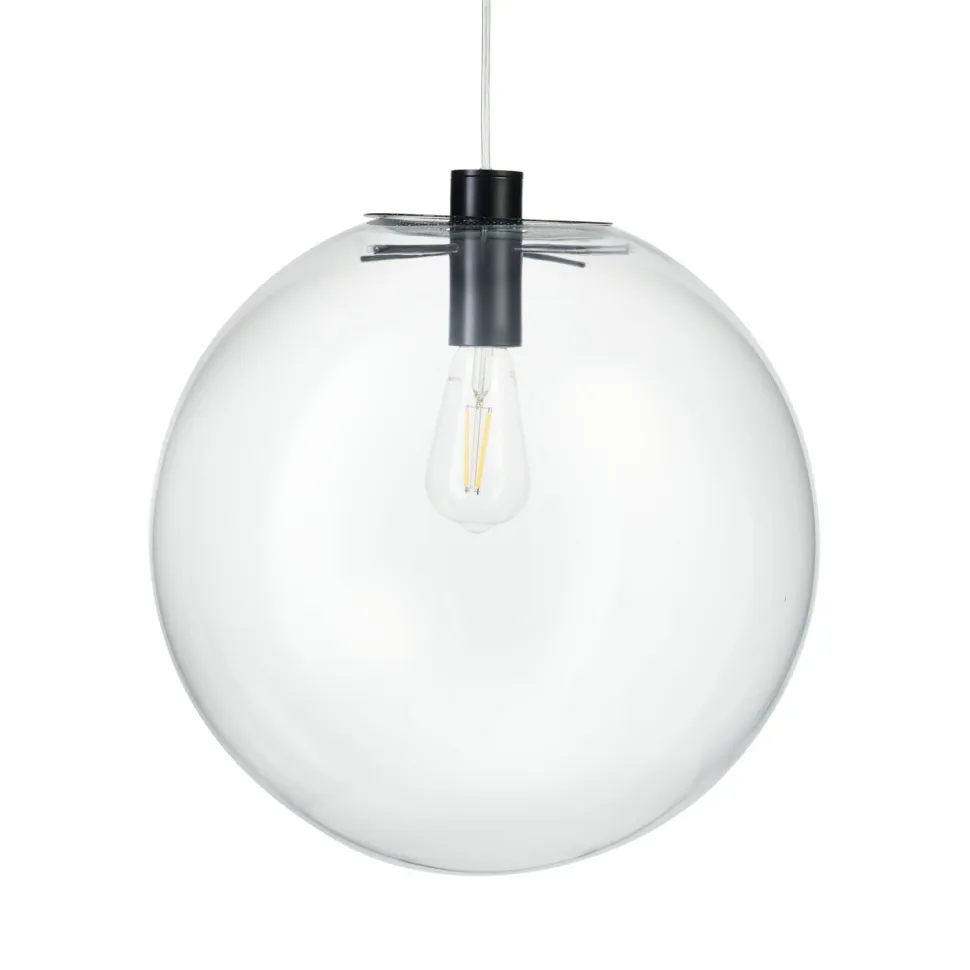 Lampa wisząca TONDA czarna 40 cm