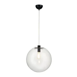 Lampa wisząca TONDA czarna 40 cm