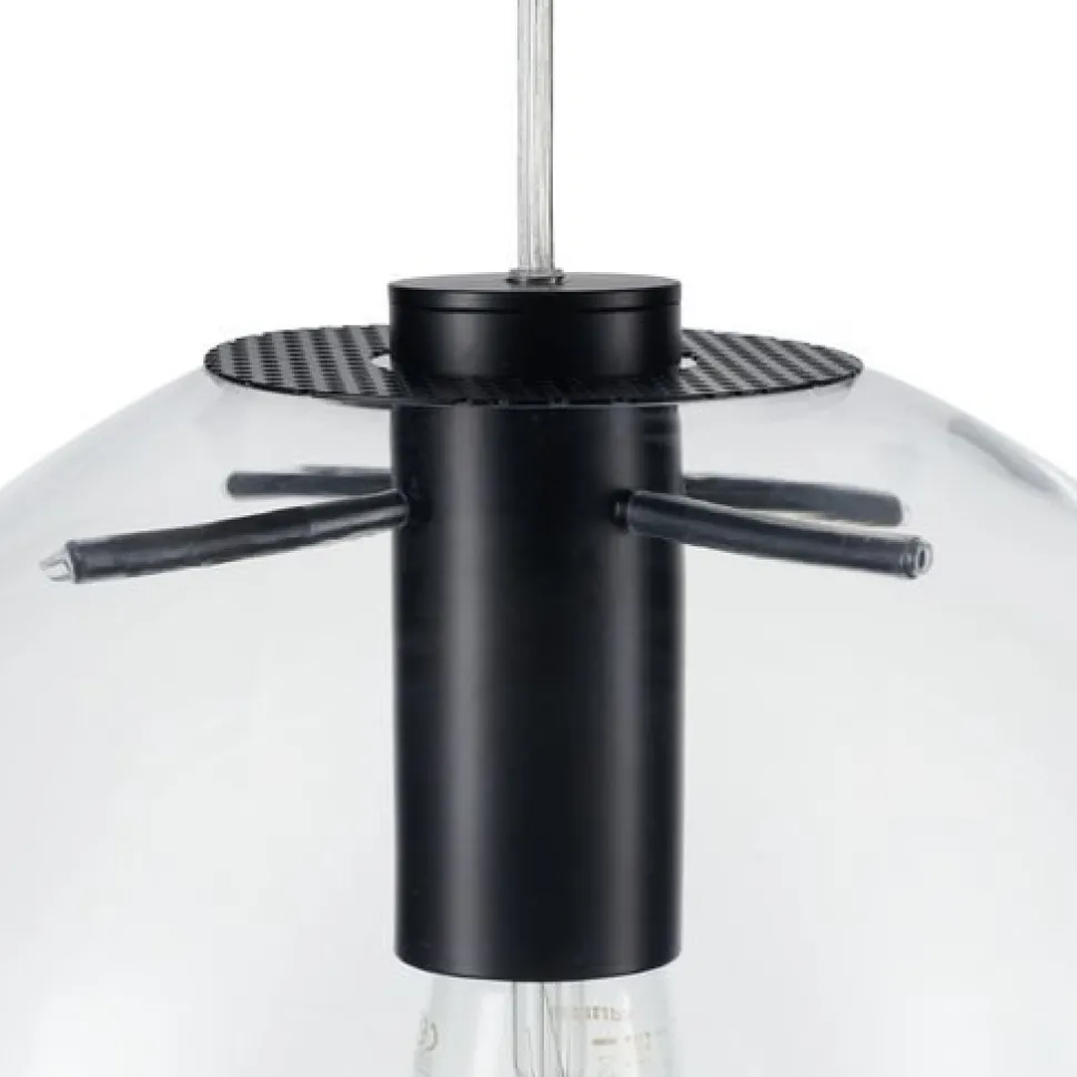 Lampa wisząca TONDA czarna 40 cm