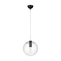 Lampa wisząca TONDA czarna 25 cm