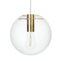 Lampa wisząca TONDA złota 25 cm