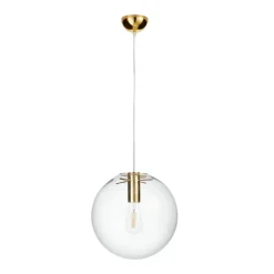 Lampa wisząca TONDA złota 30 cm