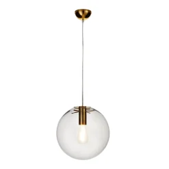 Lampa wisząca TONDA złota 30 cm