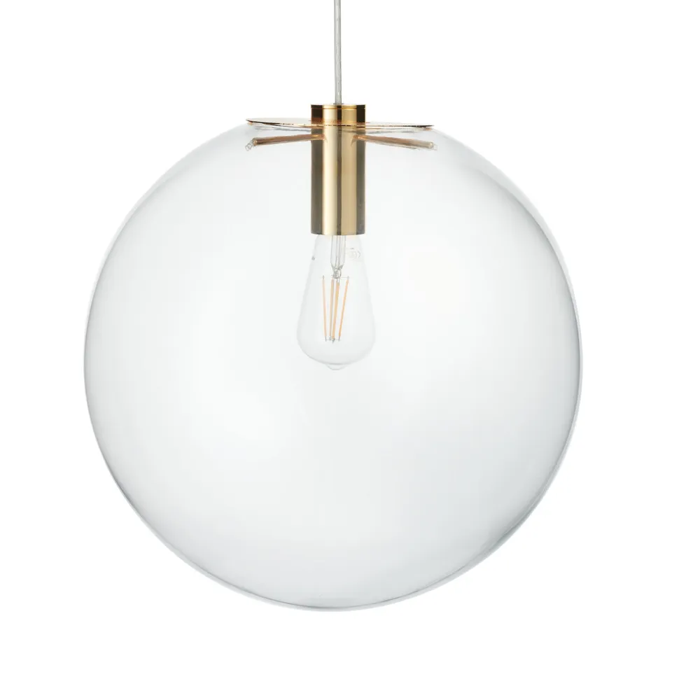 Lampa wisząca TONDA złota 40 cm