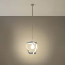 Lampa wisząca TRES biała