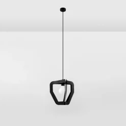 Lampa wisząca TRES czarna