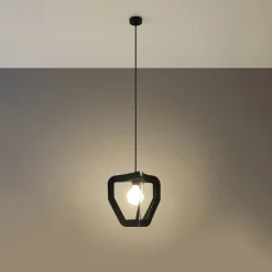 Lampa wisząca TRES czarna