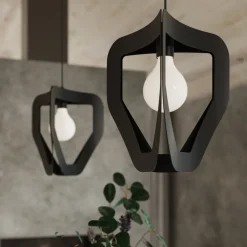 Lampa wisząca TRES czarna