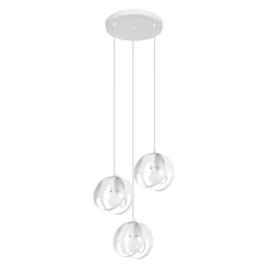 Lampa wisząca TULOS 3P biała