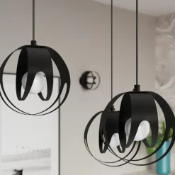Lampa wisząca TULOS 3P czarna