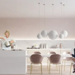 Lampa wisząca UGO 30 chrom