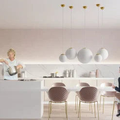 Lampa wisząca UGO 30 złota