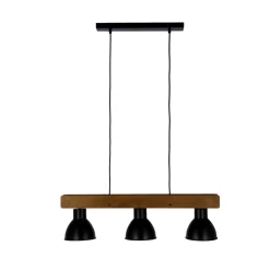 Lampa wisząca Vario 3x60W E27 czarny