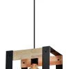 Lampa wisząca Varna czarny 1x40W E27  klosz czarny