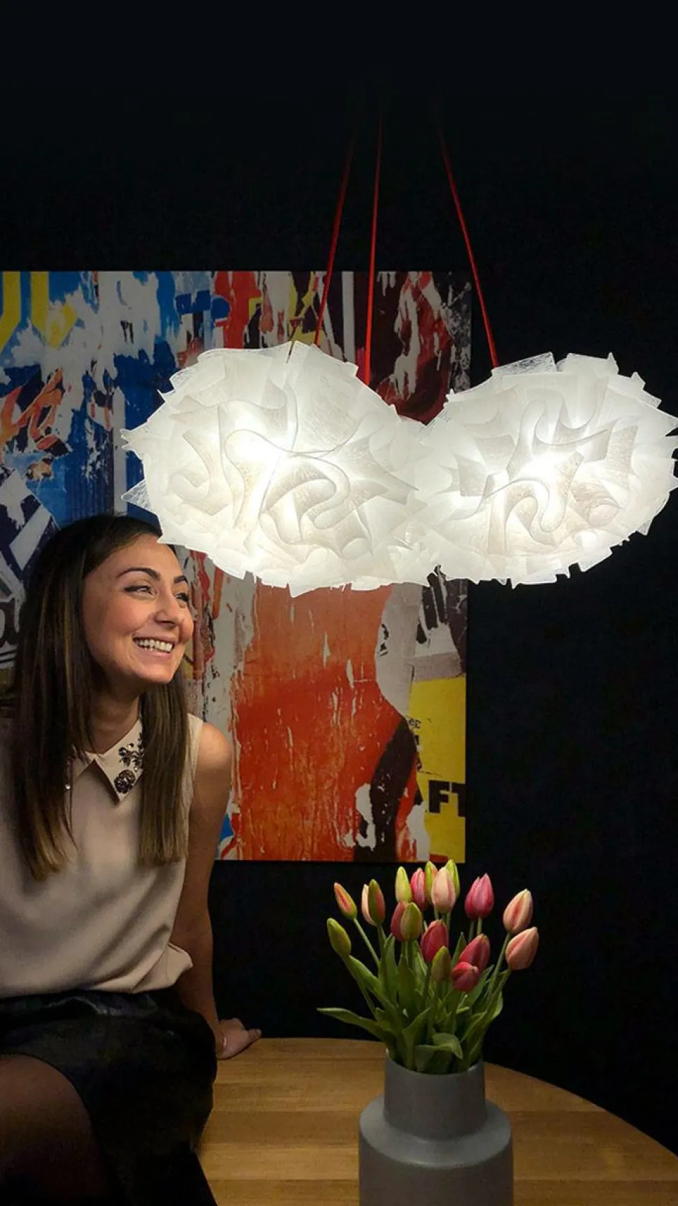 Lampa wisząca Veli mini pojedyncza