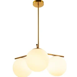 Lampa wisząca VENUS-3 mosiądz 60 cm