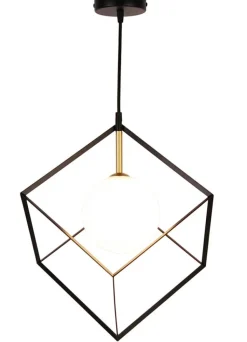 Lampa Wisząca Weert 200 czarny, złoty