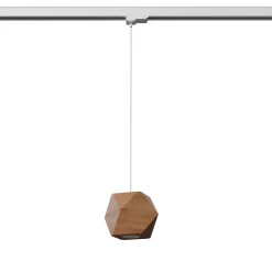 Lampa wisząca WOODY naturalne drewno  GU10 3000K 7W 510lm #W