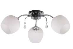 Lampa wisząca Zachera 3x40W E27 biały
