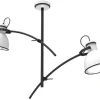 Lampa wisząca Zumba 2x60W E27  biały+czarny