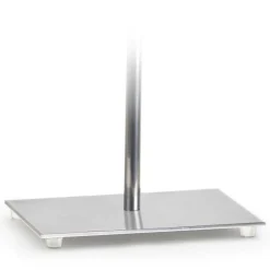 Lampka AMALFI abażur jasny fioletowy stelaż chrom