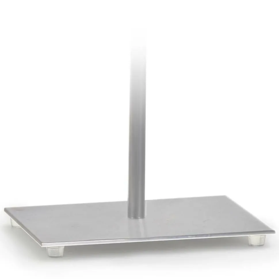 Lampka AMALFI abażur musztardowy stelaż stal szczotkowana