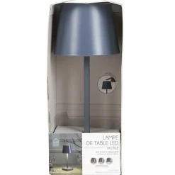 Lampka Blanca LED na dotyk szara