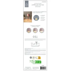 Lampka Blanca LED na dotyk różowa