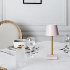 Lampka Blanca LED na dotyk różowa