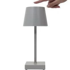 Lampka Blanca stołowa LED dotykowa szara