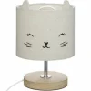 Lampka Cat kremowa