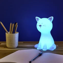 Lampka Cat Night biała