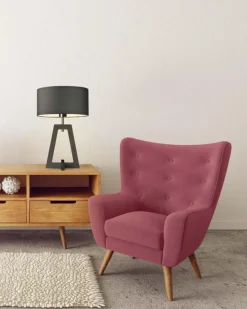 Lampka  CLIO abażur zieleń butelkowa stelaż biały