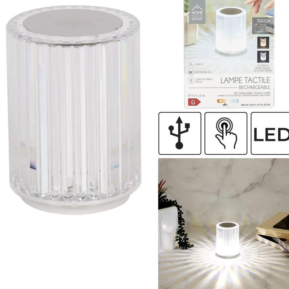 Lampka Cryształowa pionowa LED