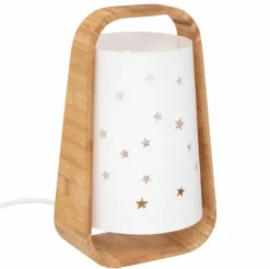 Lampka Cut Star 27cm biała/naturalna