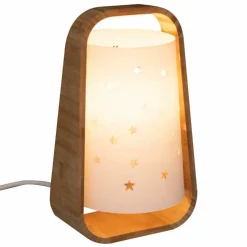 Lampka Cut Star 27cm biała/naturalna