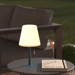 Lampka indoor/outdoor Zack                biała/niebieska