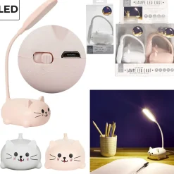 Lampka LED Kitty różowa